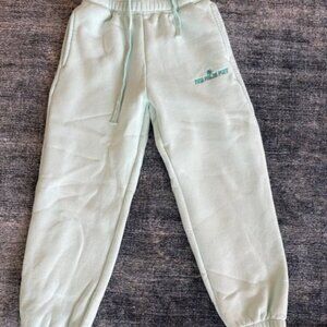 Pink Palm Puff Sweatpants XS